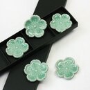 Essstäbchenablagen 5er Set "Green Sakura"