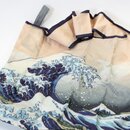 Einkaufsbeutel Welle, Compacttasche für die Handtasche