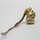 Strap Anhänger Manekineko gold, Glöckchen