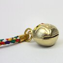 Strap Anhänger Eule gold, Glöckchen