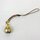 Strap Anhänger Eule gold, Glöckchen