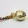 Strap Anhänger Eule gold, Glöckchen