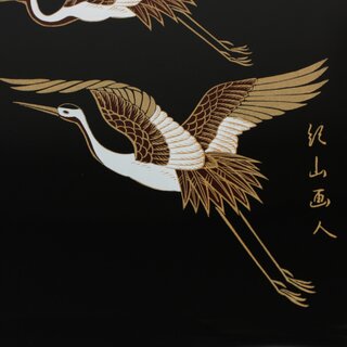 Gro�e Briefpapierbox Kraniche