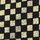 2 Blatt B4 Washi Ichimatsu schwarz 360 x 255 mm