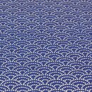 Origamipapier Yuzen Washi Seikaiha blau, 15 cm