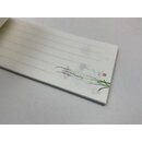 Notizblock Shiki no Hanadachi 17 x 8 cm
