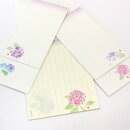 Briefpapierset Hortensien 18 x 14,5 cm