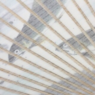 Blattf�cher Uchiwa Sakana 37,5 x 24 cm