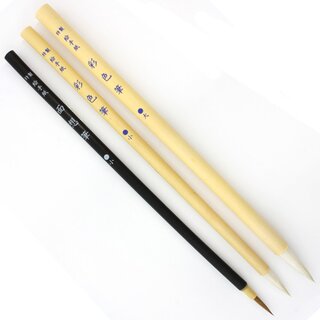 Pinselset fr japanische Tuschemalerei