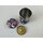 Teedose Kraniche & Kirschblüten 100 g, blau, mit Metalldeckel