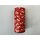 Teedose Ahorn 200 g, rot, mit Metalldeckel