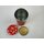 Teedose Ahorn 200 g, rot, mit Metalldeckel