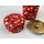 Teedose Ahorn 200 g, rot, mit Metalldeckel