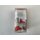 Teedose Ahorn 200 g, rot, mit Metalldeckel