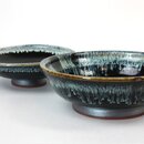 Donburi Yuzu Tenmoku mit Deckel, 16,5 cm Ø