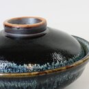 Donburi Yuzu Tenmoku mit Deckel, 16,5 cm Ø