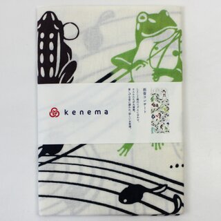 Tenugui Froschkonzert 36 x 88 cm