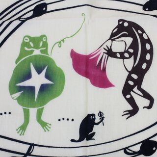 Tenugui Froschkonzert 36 x 88 cm