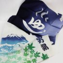 Tenugui Onsen blau  35 x 90 cm