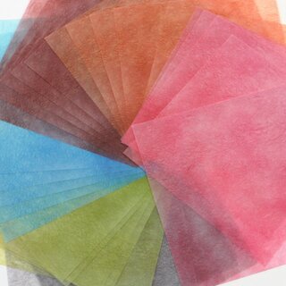 Glassine Origami Wa Shibori 30 Blatt in 6 Farben
