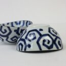 Kleine Schüsseln Karakusa, 2er Set, 10,2 - 10,8 cm
