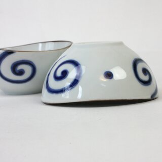 Kleine Sch�sseln Uzumaki, 2er Set, 10,2 - 10,8 cm