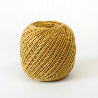 Garn fr Sashiko, feinfdig, goldgelb, 80 m