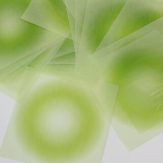 Glassine Origami Gradation Annulus, 20 Blatt grn