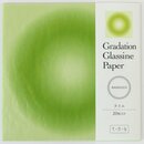 Glassine Origami Gradation Annulus, 20 Blatt lime