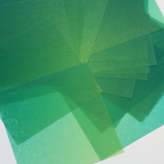 Glassine Origami Gradation grntrkis 15 cm