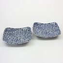 2 quadratische Tellerchen Kirschblten & Ahorn 9 x 9 cm