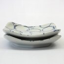 2 quadratische Tellerchen Wa 9 x 9 cm