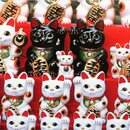 Postkartenset Manekineko, 2 Postkarten
