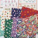 Buntes Origamipapier mit 18 Anleitungen