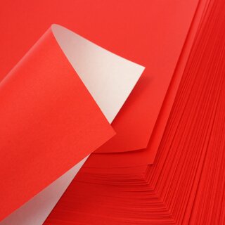 Origamipapier 15 cm rot, 100 Blatt