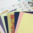 Origami Sternschale DIN A4, Papier mit Anleitung