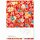 Notizbuch mit traditioneller Bindung 18x13 cm, Sudarebana rot