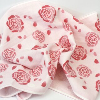 Handtuch Rosen 34 x 90 cm