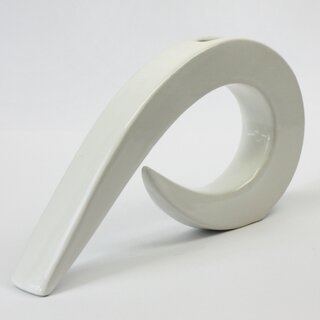 Ikebanagef Bogen wei, 30,5 x 16 cm