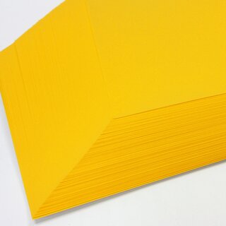 Origamipapier 15 cm signalgelb, 100 Blatt