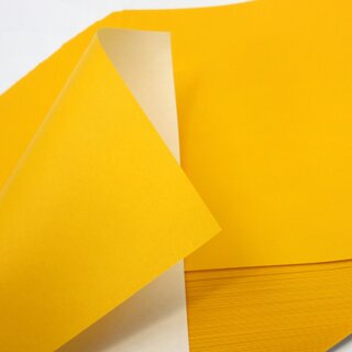 Origamipapier 15 cm signalgelb, 100 Blatt