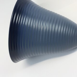 Ikebanavase Ikenobo klassisch, 19 cm hoch, taubenblau