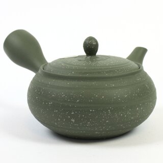 Grnteekanne Kyusu Suna, grn meliert 360 ml