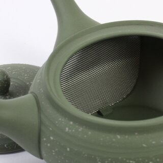 Grnteekanne Kyusu Suna, grn meliert 360 ml