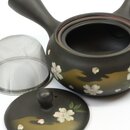 Grünteekanne Kyusu Kirschblüten 350 ml