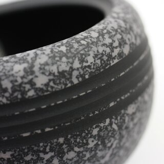 Grnteekanne Kyusu anthrazit mit Streifen 200 ml