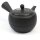 Grünteekanne Kyusu, schwarz 190 ml