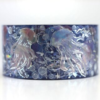 Washitape Glitzer-Qualle 2 cm x 3 m