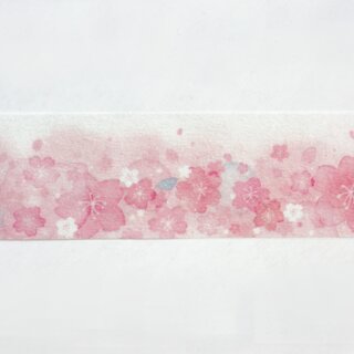 Washitape Spilled Cherry Blossom 1,5 cm x 7 m