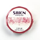 Washitape Spilled Cherry Blossom 1,5 cm x 7 m